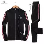 survetement philipp plein homme marque elastic sleeve stripe